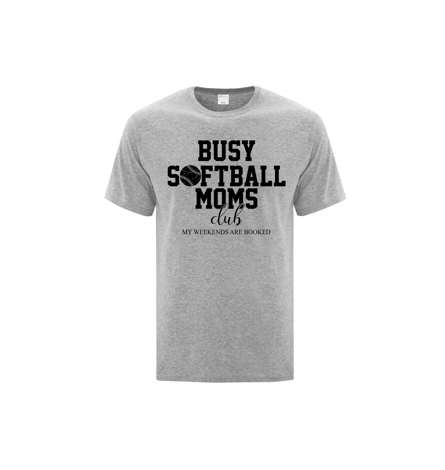 Busy Moms Softball Club Tee