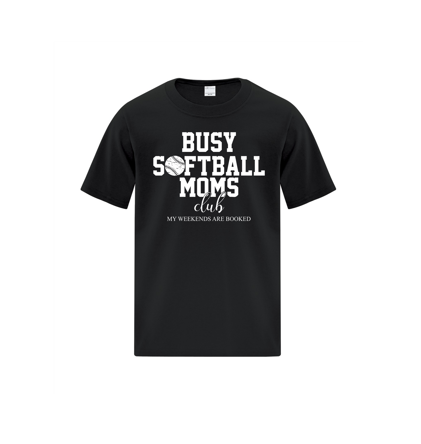 Busy Moms Softball Club Tee