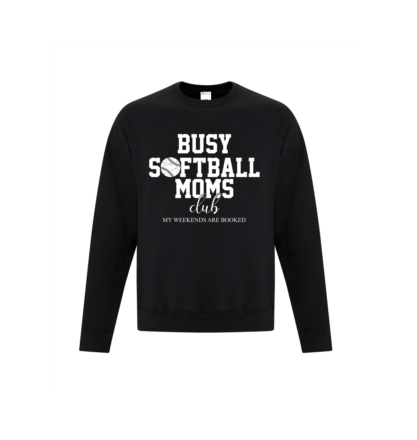 Busy Moms Softball Club Crewneck