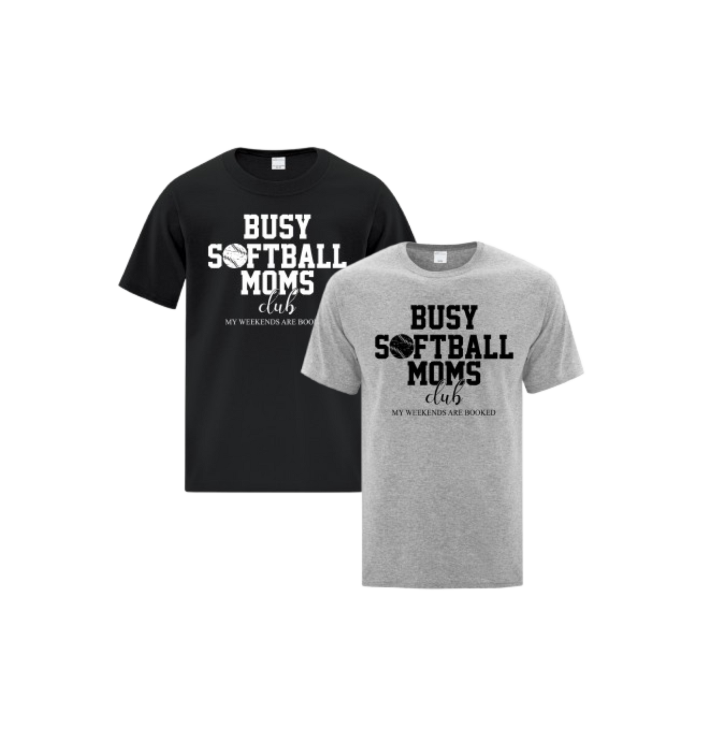 Busy Moms Softball Club Tee